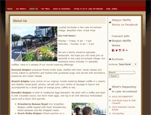 Tablet Screenshot of belgianwaffle.com